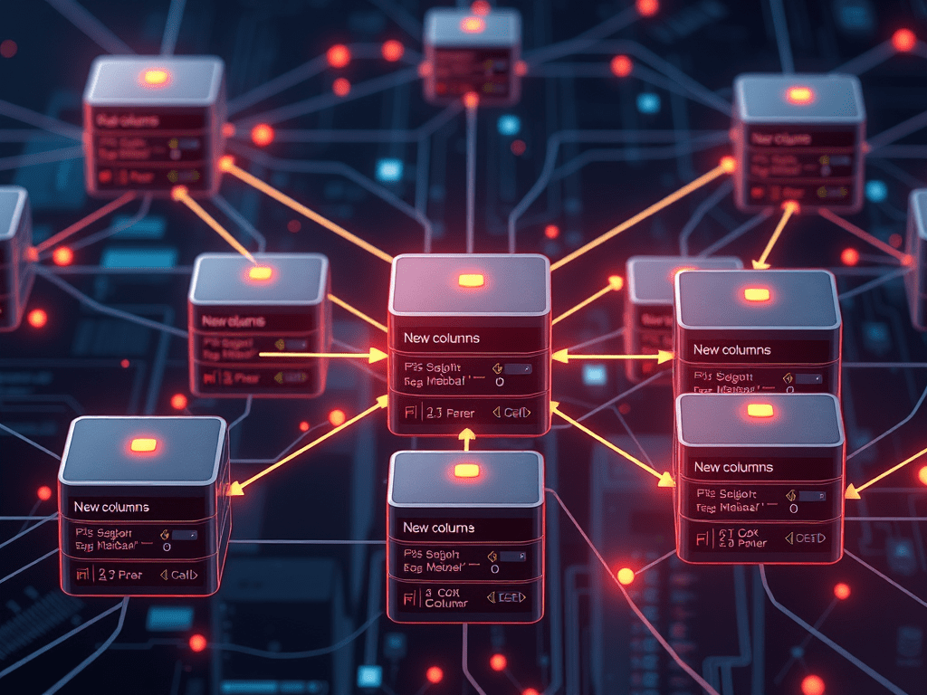 Schema evolution in distributed&nbsp;databases